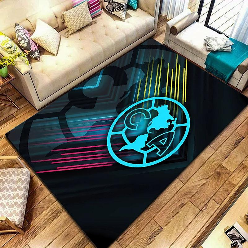 Club America Carpet Rug for Living Room Bedroom Home Sofa Decoration,Kids Play Non-slip Floor Mat