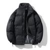 Suede Velvet Men's Trendy Retro Cotton Jacket - Winter Stand Collar Couple's Outerwear