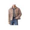 Levis SS25 New Year Limited Edition Double Pocket Button Closure Comfortable Jacket Men Jacket Light-Brown 0036D-0000