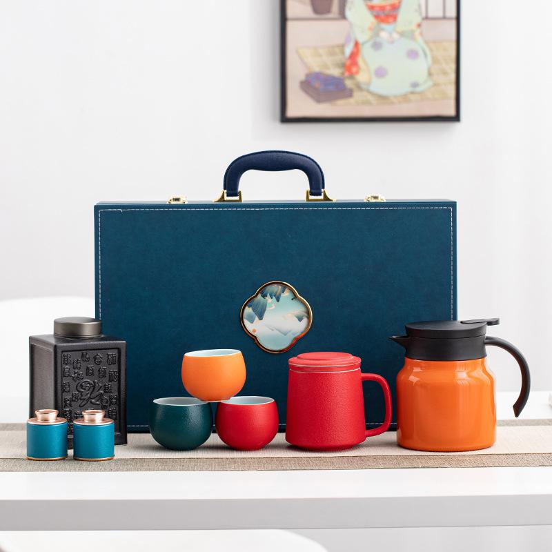 Business Company High-end Gifts Exclusive Tea Gift Set Stewed Teapot Stewed Tea Cup Tea Set