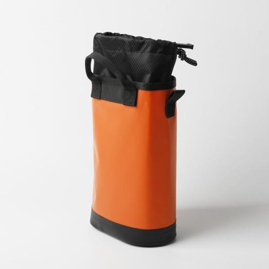 Arborist Rope Storage Bag 5L Tree And Rock Climbing Rope Carrier Bag with Drawstring Closure Multi-pockets Bucket-style Arborist Gear Bag