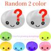 Healing Silicone Dumpling Night Light, Pressable 6-Color Gradient Led Light, Office Desktop Stress Relief Gadget
