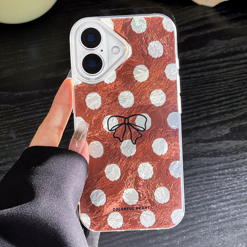 Painted Phone Case For iPhone 16 11 12 13 14 for 12 14 16 Pro 14 16 Pro Max Cute Pattern Glossy Hard Cover