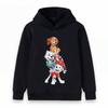 Cartoon Puppy Group Print Kids Hoodie Sweatshirt Boys Girls Casual Long Sleeve Pullover Top for Toddlers