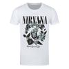 Nirvana T-Shirt Herzförmige Box Band Offiziell Weiß Neu