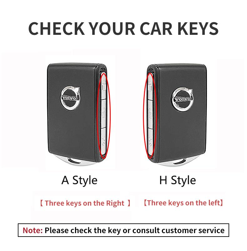 Car Key Cover Case Shell Holder Bag For Volvo S60 S90 XC40 XC60 XC90 V60 V90 Polestar 1 Polestar 2 Auto Key Protection Accessory