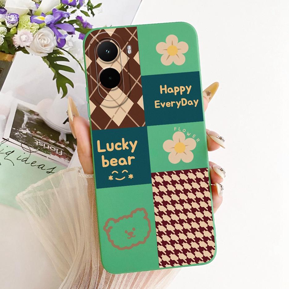 For Xiaomi Poco M7 Plus Case PocoM7 4G Pretty Girl Sunfower Painted Phone Case For Xiaomi Poco M7 Pro PocoM7 Plus 5G Soft Fundas