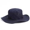 New outdoor face covering mountaineering hat men's fishing face covering large brim sun protection sun protection bucket hat