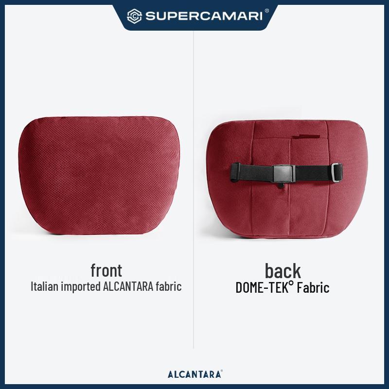Alcantara Breathable Car Neck Pillow for Mercedes-Maybach S-Class Headrests