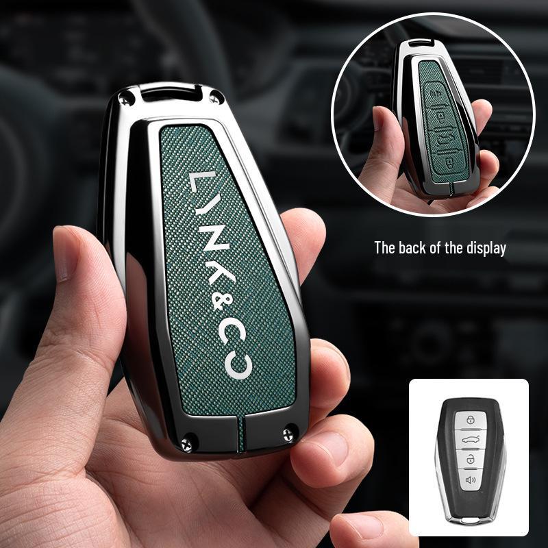 Ochranný kryt na klíč Lynk & Co 03: Vysoce kvalitní kreativní pánská skořepina a přezka (Model 2024)