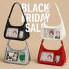 Y2k Harajuku Shoulder Bag Women Korean Transparent Crossbody Handbag