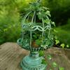 Metal Candle Holder Iron Bird Cage Candlestick Ornament Candlelight Dinner Wedding Decoration Candle Holder Accessories