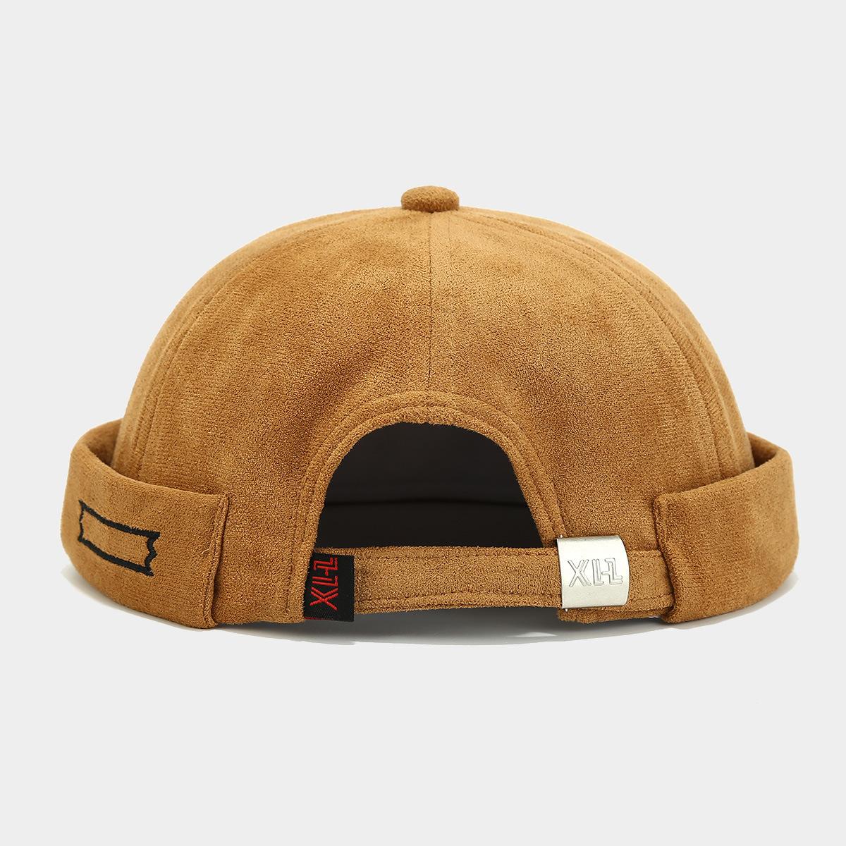 

Весенние новые модные шляпы в стиле ретро для мужчин и женщин в стиле хип-хоп, однотонные японские шляпы для уличных танцев, простые шляпы без полей в стиле Тан. Adjustable