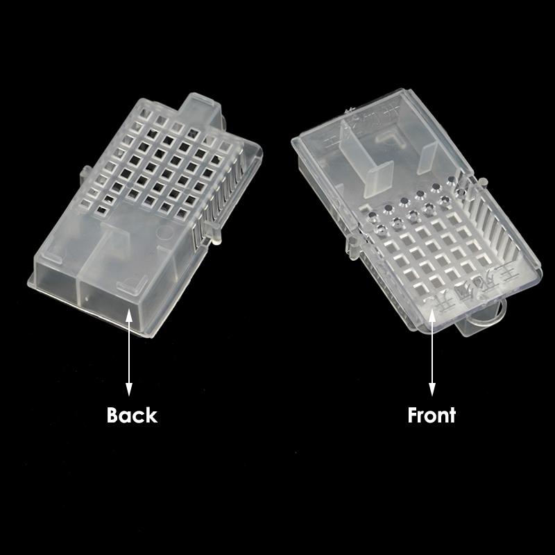 10/20pcs Beekeeping Plastic Transport Cage Push-pull Queen Cage Bee Insectary Catcher Box Apiculture Beekeeper Rearing Tools