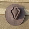 Heart Vegan Suede Hat Blank with Logo Engraving  Autumn/Winter Hats for Men and Women Hat for Burning Heart Wide Brim Hat