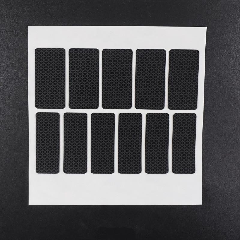 Универсальная наклейка на мышь DIY без вырезания, Универсальная противоскользящая наклейка, Впитывающая пот кожаная техническая наклейка на мышь, Впитывающая пот