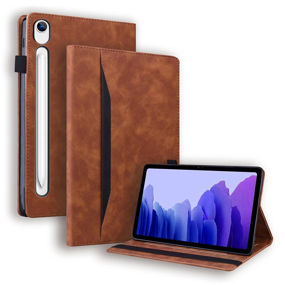 Tablet Case For Samsung Galaxy Tab S10 Lite / Tab S10 FE / Tab S9 FE PU Leather Protective Folio Cover with Card Holder