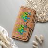 Cute Alien Printed Long Wallet Multi Card Holder Purse for Women Gift