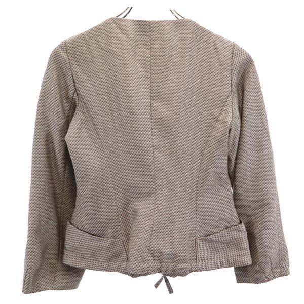 Giorgio Armani İtalya'da Üretildi Renksiz Ceket 36 Kahverengi Kadın Kullanılmış