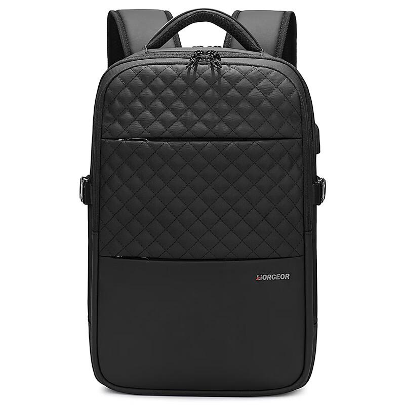 

Vanaheimr LIORGEOR Men s Waterproof Oxford Business Laptop Backpack One Size