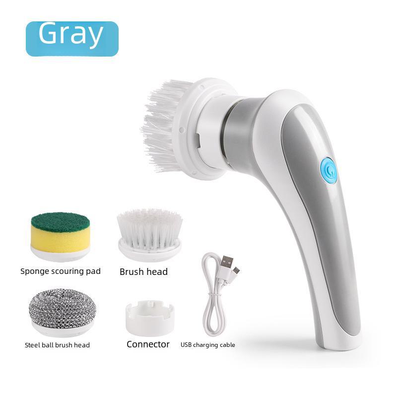Wireless Multifunctional Electric Cleaning Brush for Kitchen and Bathroom