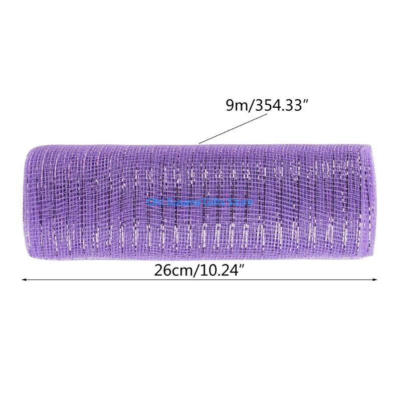 090D Wreath Mesh DIY Christmas Tree Ribbon Decorations Wedding Gift Decorative Ribbon