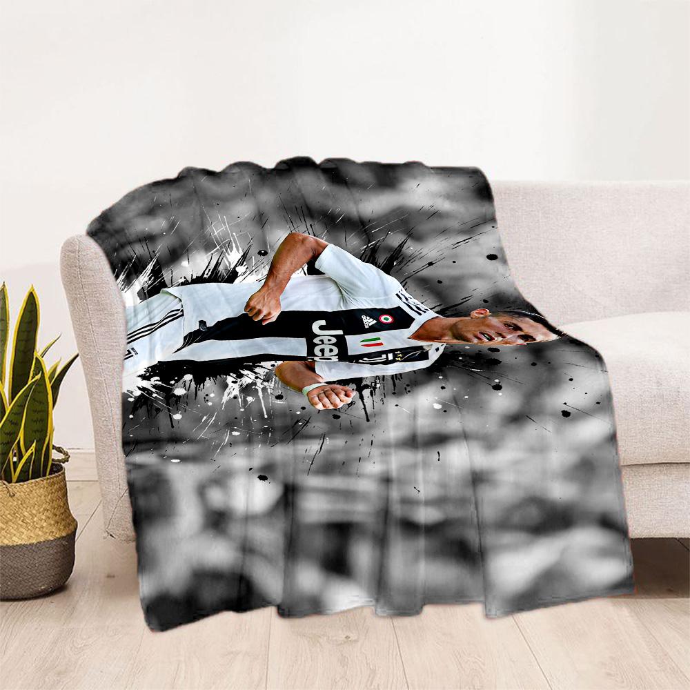 Ronaldo's Wings Glory Blanket Soft & Cozy Perfect for Bed Picnics Chair Four Seasons Universal Stylish Decor
