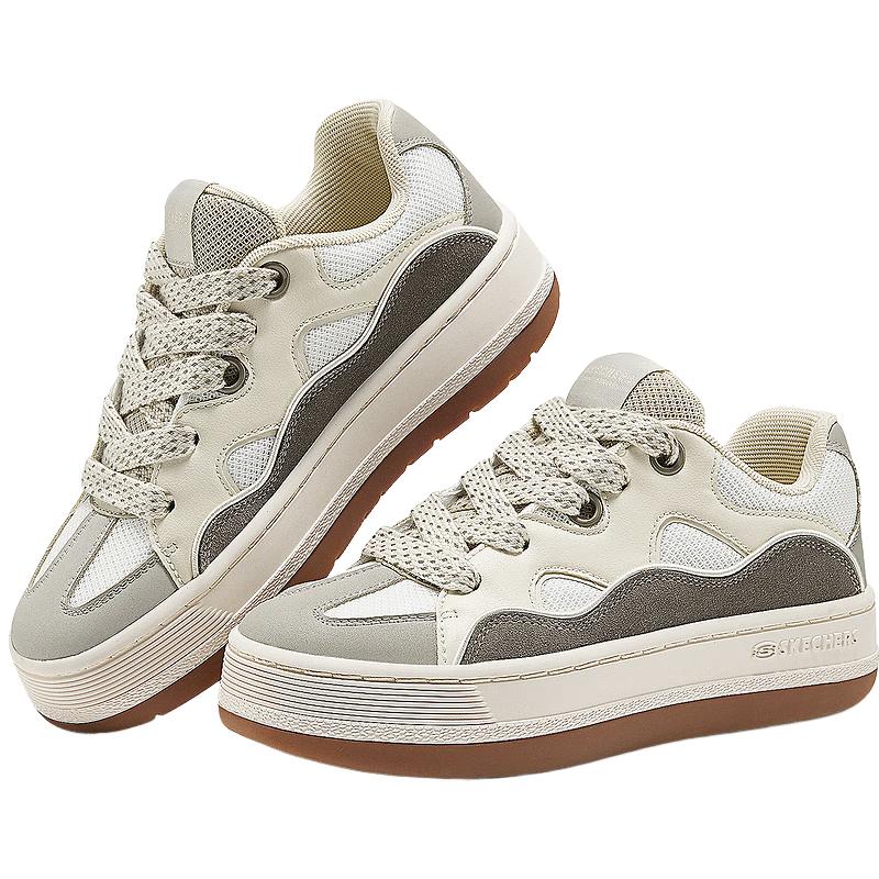 

Skechers Women s 177782 Chunky Platform Sneakers 37