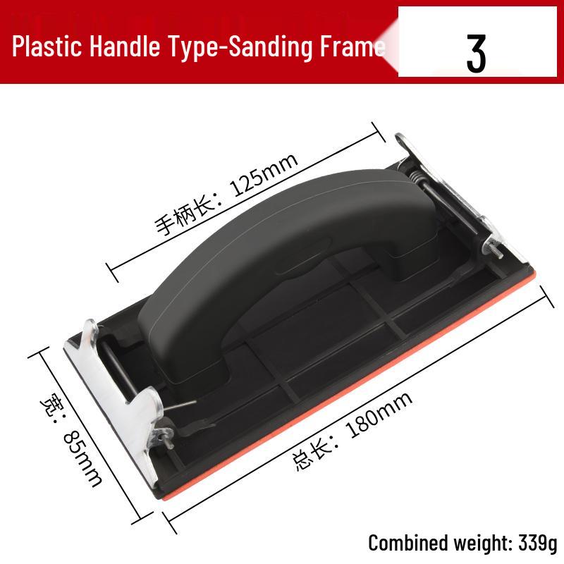 Handmade Sandpaper Holder Wall Sanding Block Clip Tool