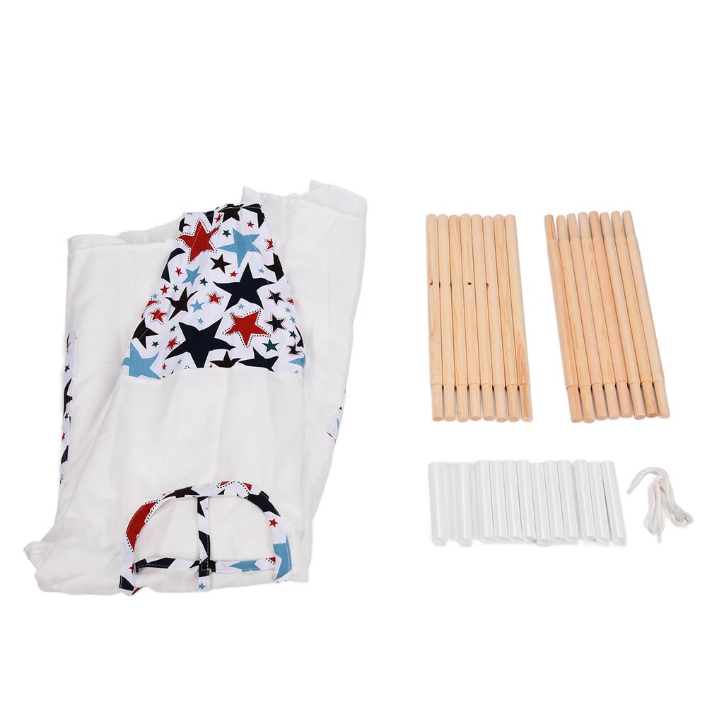 Indian Children Indoor Tent Star Pattern Protable Foldable Play Tent Toy Kids PlayhouseStar