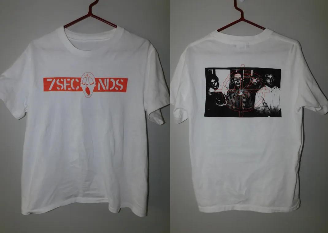 2 Sides 7 Seconds Band Members Shirt Classic White Unisex S-5XL EM1562 XXXXL