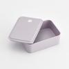 Skater Bento Box 1 Tier 700ml Microwave Safe with Lid Lunch Case Lunch Box Sepia Lavender PL70B