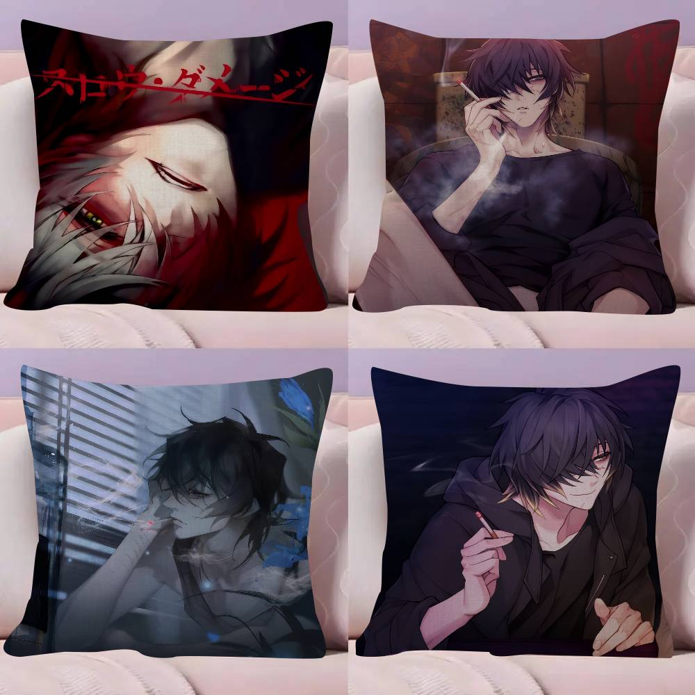 Anime Towa SSlow DDamage Personalized Pillow Dust Cover Bedroom Kids Party Decoration Pillowcase Birthday Children Gift