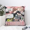 Y2K Home Yae Miko Genshin ImpactDecoration Pillowcase Accessories Pillow Covers Zipper Multi Size