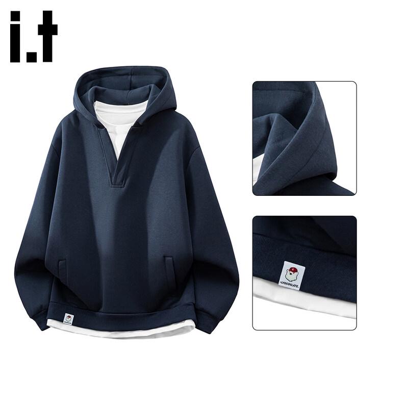 CHOCOOLATEit Однотонная толстовка унисекс с капюшоном M