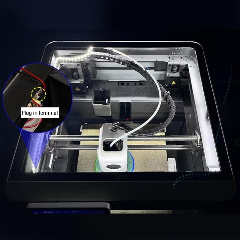 Effiziente LED-Lichtleisten Qualitäts-LED-Streifenlicht für Bamboo Lab X1 3D-Druck Perfekt für Studenten und Designer