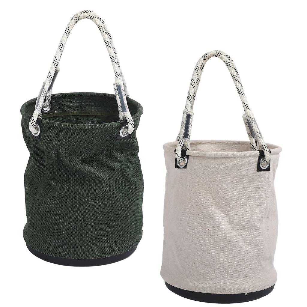 Găleată Pânză 40x30cm Capacitate Portantă 30KG Fund Plastic Cuie Șuruburi Organizator Unelte pentru Întreținere Wo