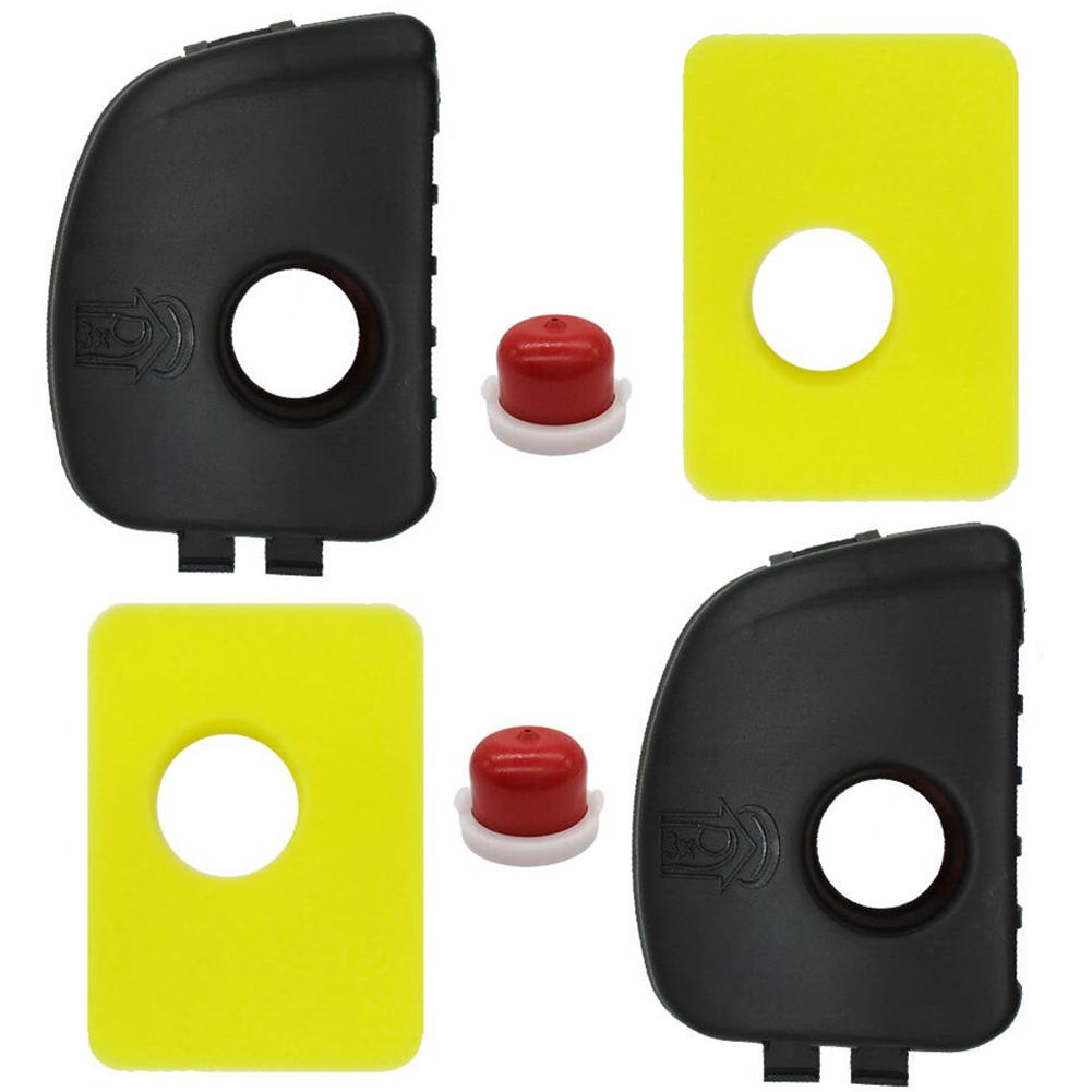 Set of Air Cleaner Covers and Foam Filters for Various Engine Types Including 08P500 Replaces Part Numbers Like 595660