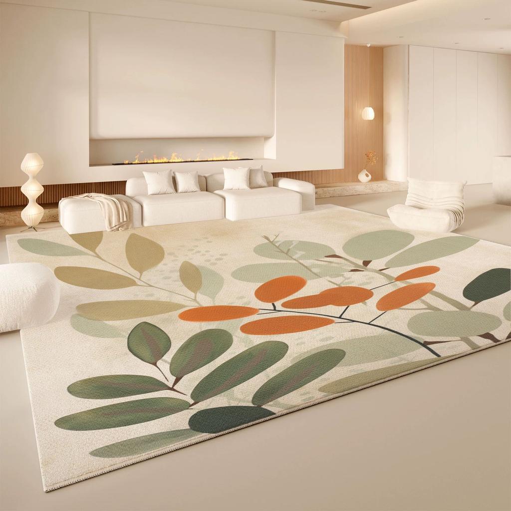 Nordischer Schlingenflor Teppich Minimalistisch Modern Klassisch Übergroßer Teppich Sofa Wohnzimmer Schlafzimmer Lichtecht Heimdekoration