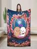 Bubu  Dudu Heart Love Super Soft Plush Throw Blanket for Kids and Adults  Flannel Sofa Bedspread Living Room Bed Cover