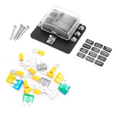 Bo 6 Way Fuse Terminals Box Circuit Broken Testing Car Blade Blocks 6 Way Fuse Terminals Box Circuit Broken Testing Car Blade Blocks