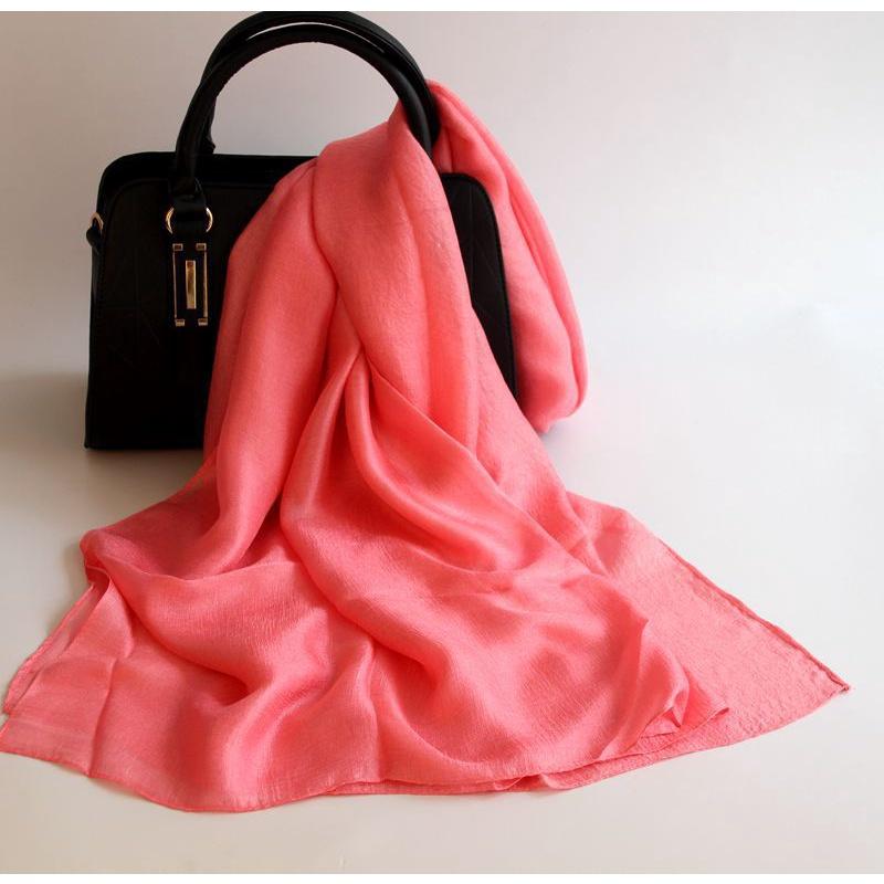 Neuer niederländischer Leinenschal für Damen, einfarbig, Baumwolle und Leinen, All-Match-Schal, Sonnenschutz, Strandtuch, Perle