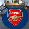 Arsenal Round Area Rug Under Office Chairs Bedroom Living Room Home Decor