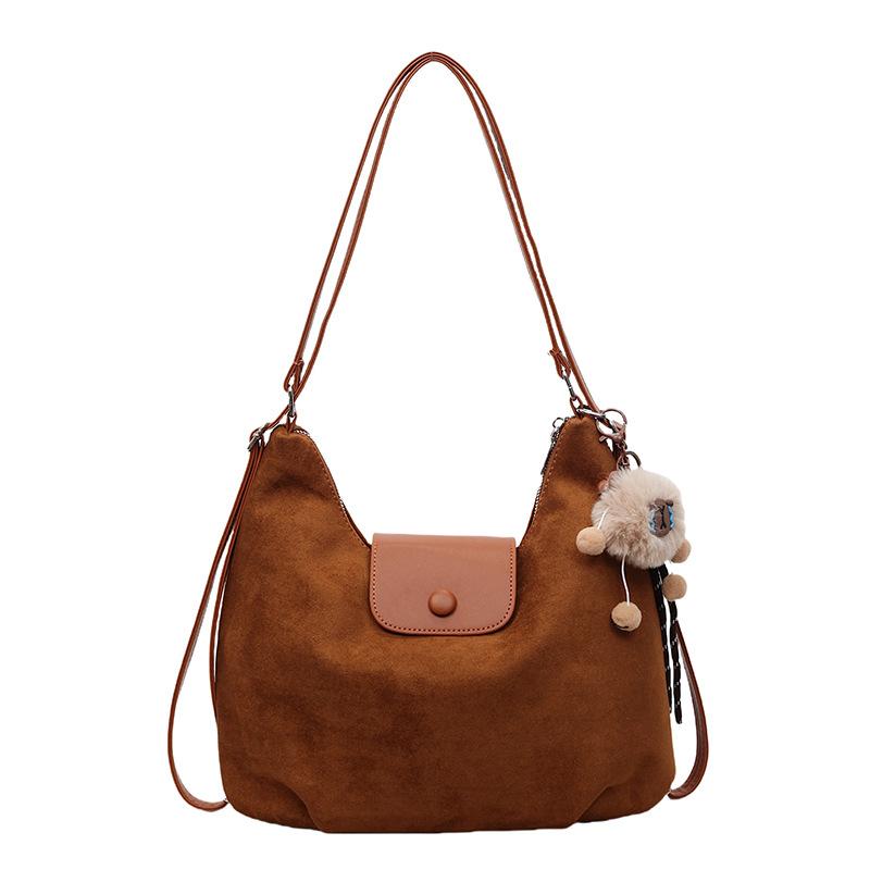 High-appearure-level Retro Large-capacity Bag Commuter Backpack Single-shoulder Tote Bag