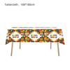 Building Block Children's Outdoor Birthday Decoration Tableware Paper Cup Plate Napkin Cake Topper Blowout Gift Bag Party Favors
