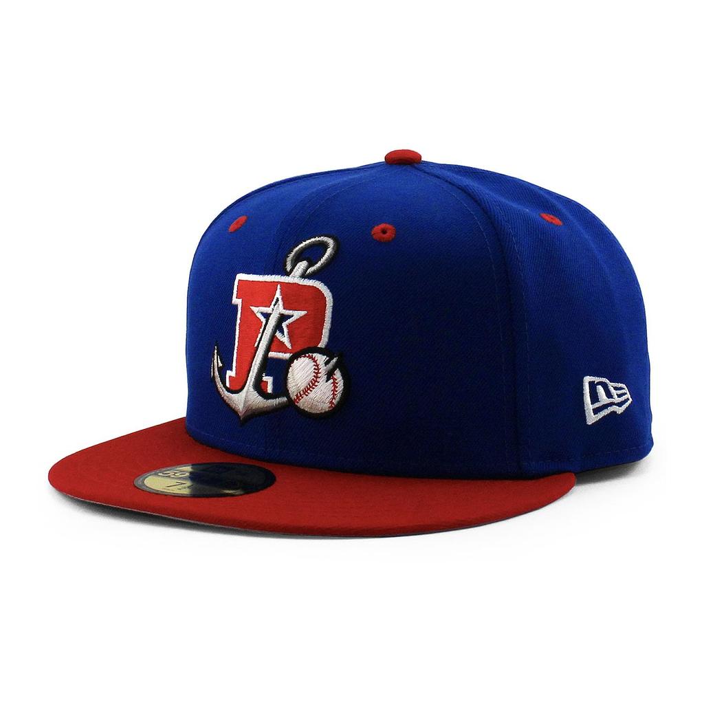 New Era Cap 59FIFTY Stockton Ports MiLB ON-FIELD AUTHENTIC ROAD FITTED CAP STOCKTON PORTS MINOR LEAGUE Athletics ATHLETICS Minor League Hat 5950 Sz