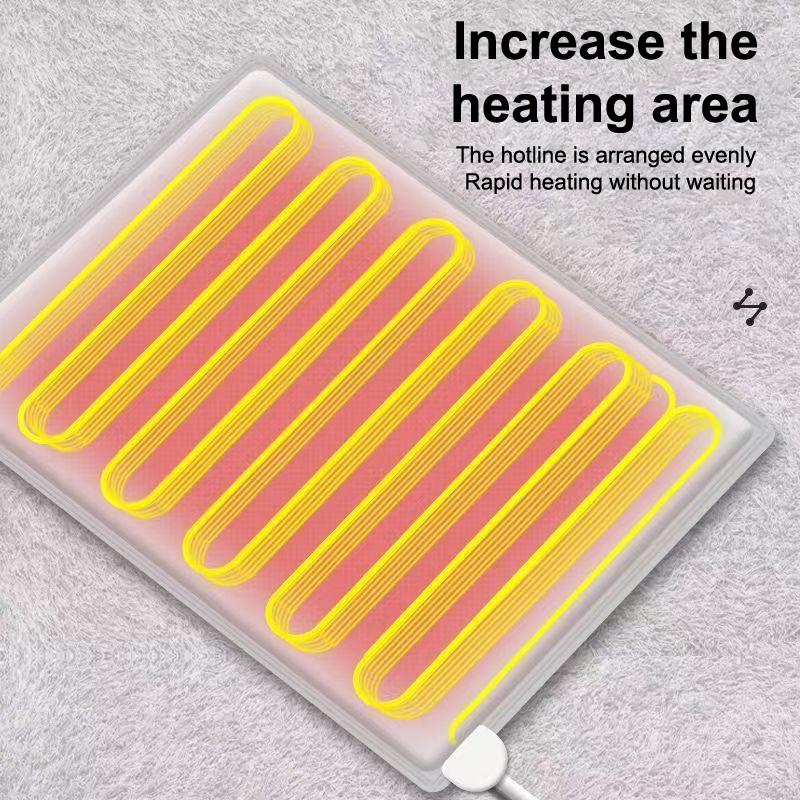 Cat/Dog Heating Pad, 3 Timer Smart Sensor Electric Pet Heating Pad With Chew Resistant Cord, Indoor Warm Heated Bed For Dogs Cat