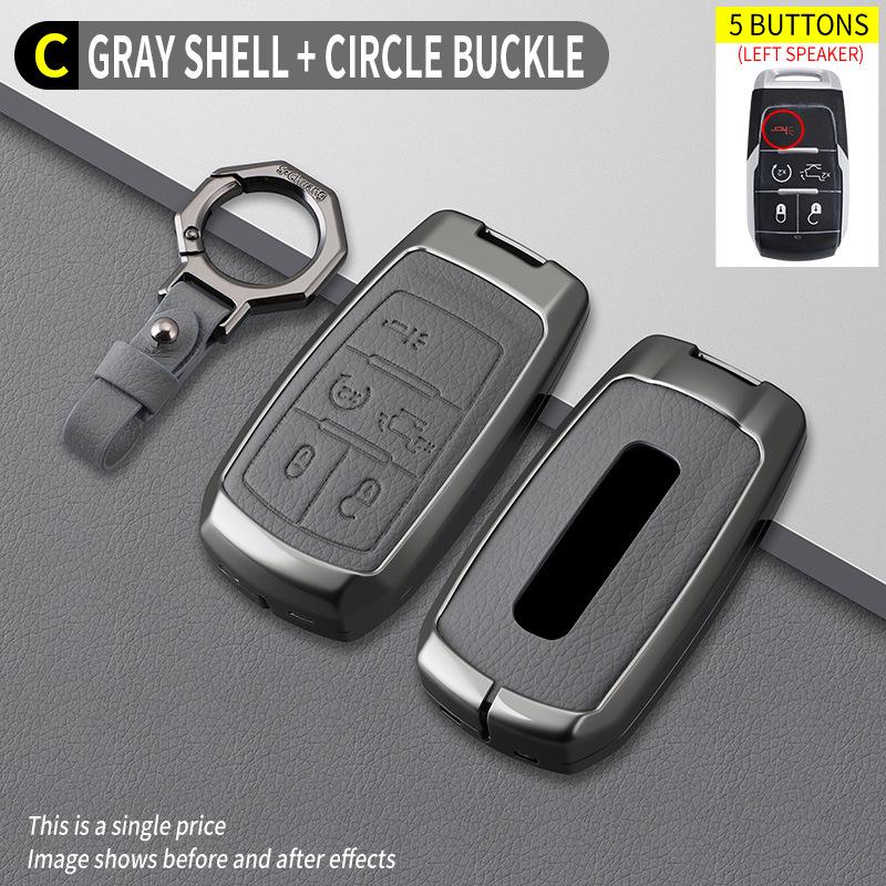 Compatible with Dodge C Model Elephant Gray Key Holder
