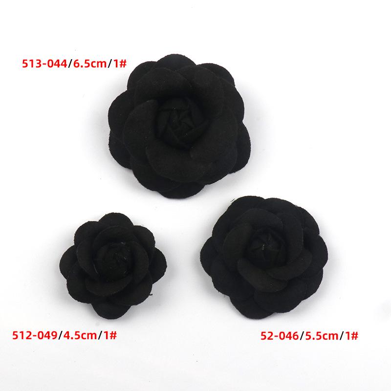 

Корейська тканинна квітка камелії для DIY головного убору та ювелірних аксесуарів 4.5CM