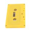 Clear Case Blank Cassette Tapes Yellow Audio Cassette Tape Cassette Player Tape  Cassette Player